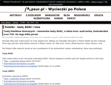 Tablet Screenshot of foteliki.psur.pl