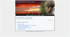 Desktop Screenshot of piotr.psur.pl